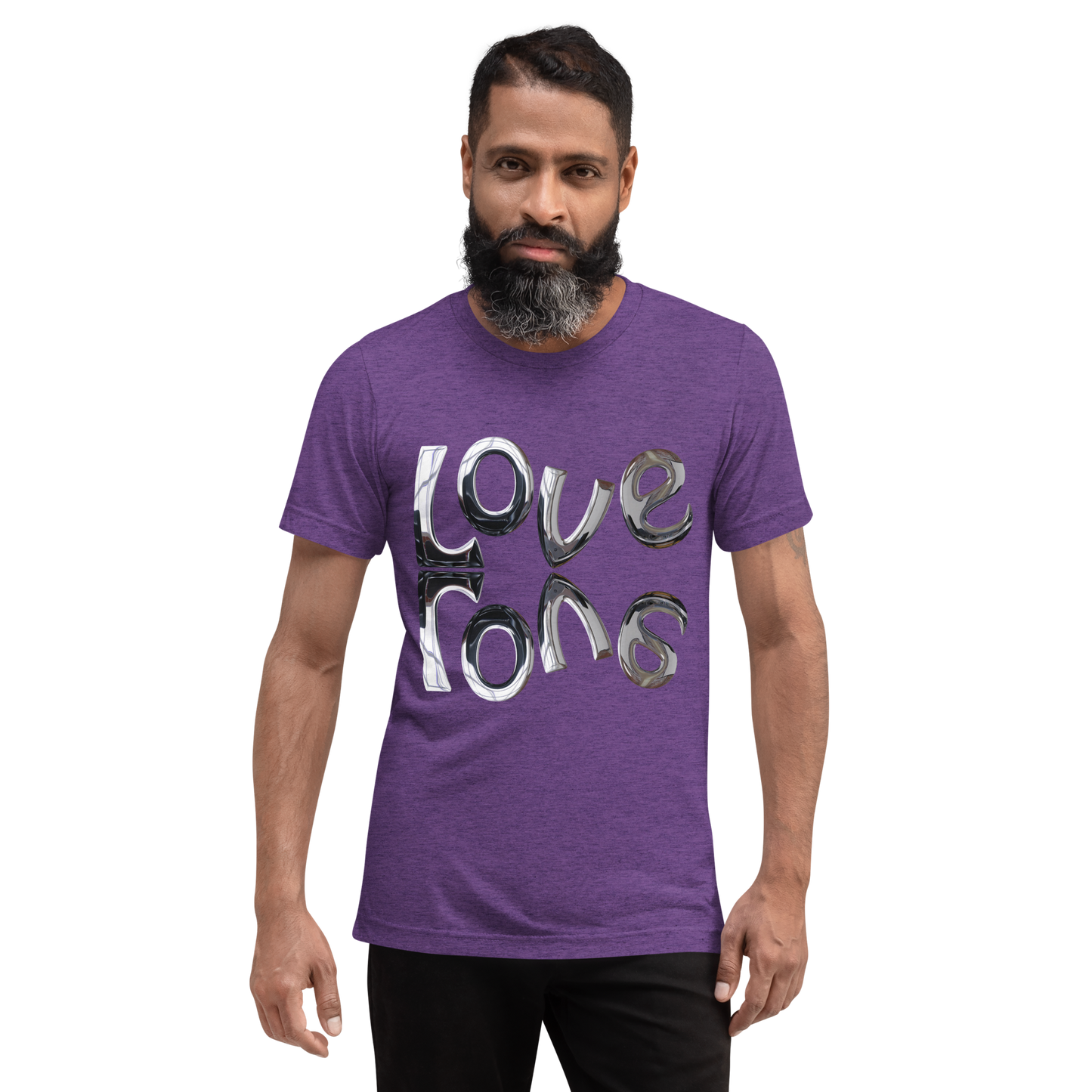 "REFLECTION OF LOVE" Unisex Tri-blend T-shirt