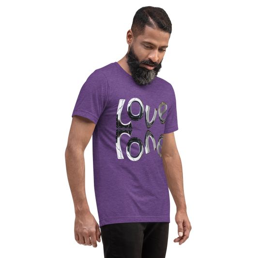 "REFLECTION OF LOVE" Unisex Tri-blend T-shirt