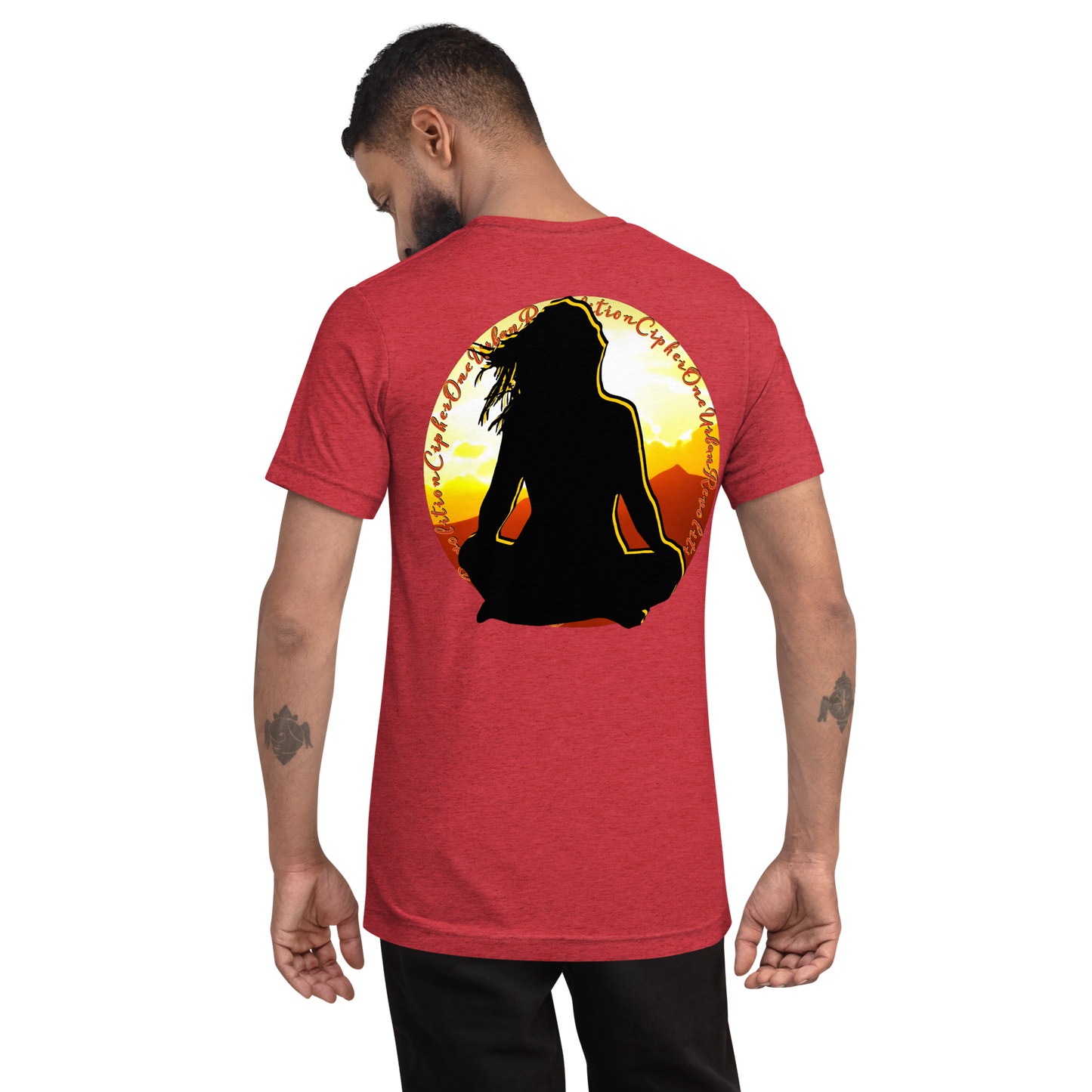 "SOLAR FLARES" Unisex Tri-blend T-shirt