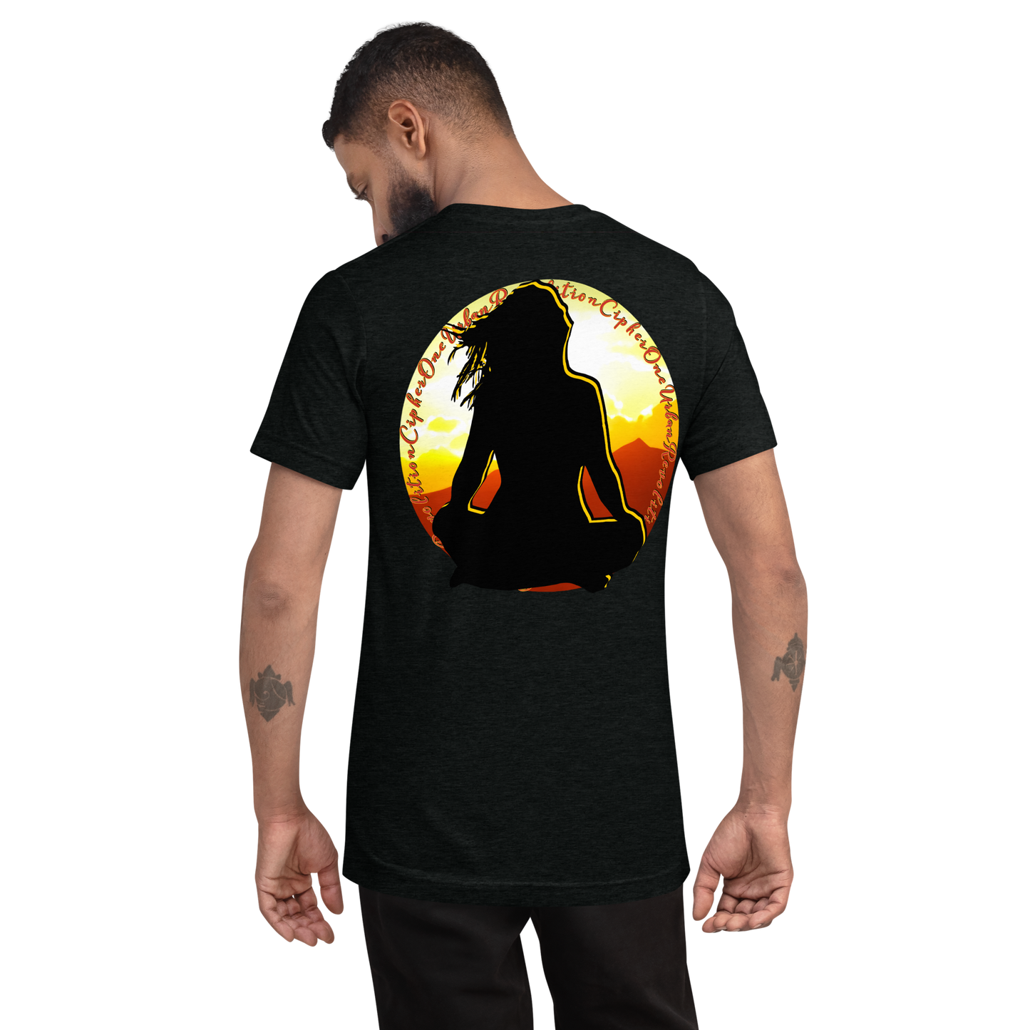 "SOLAR FLARES" Unisex Tri-blend T-shirt