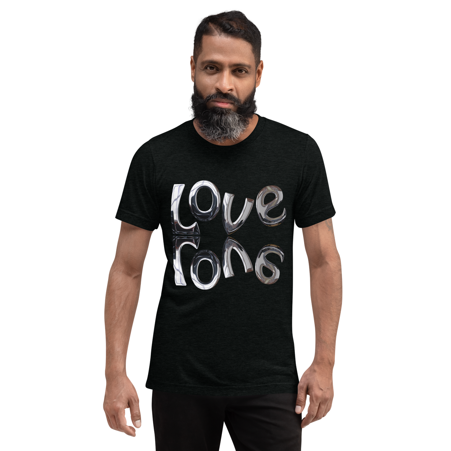 "REFLECTION OF LOVE" Unisex Tri-blend T-shirt