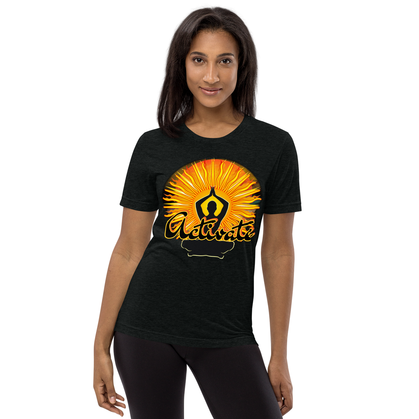 "SOLAR FLARES" Unisex Tri-blend T-shirt