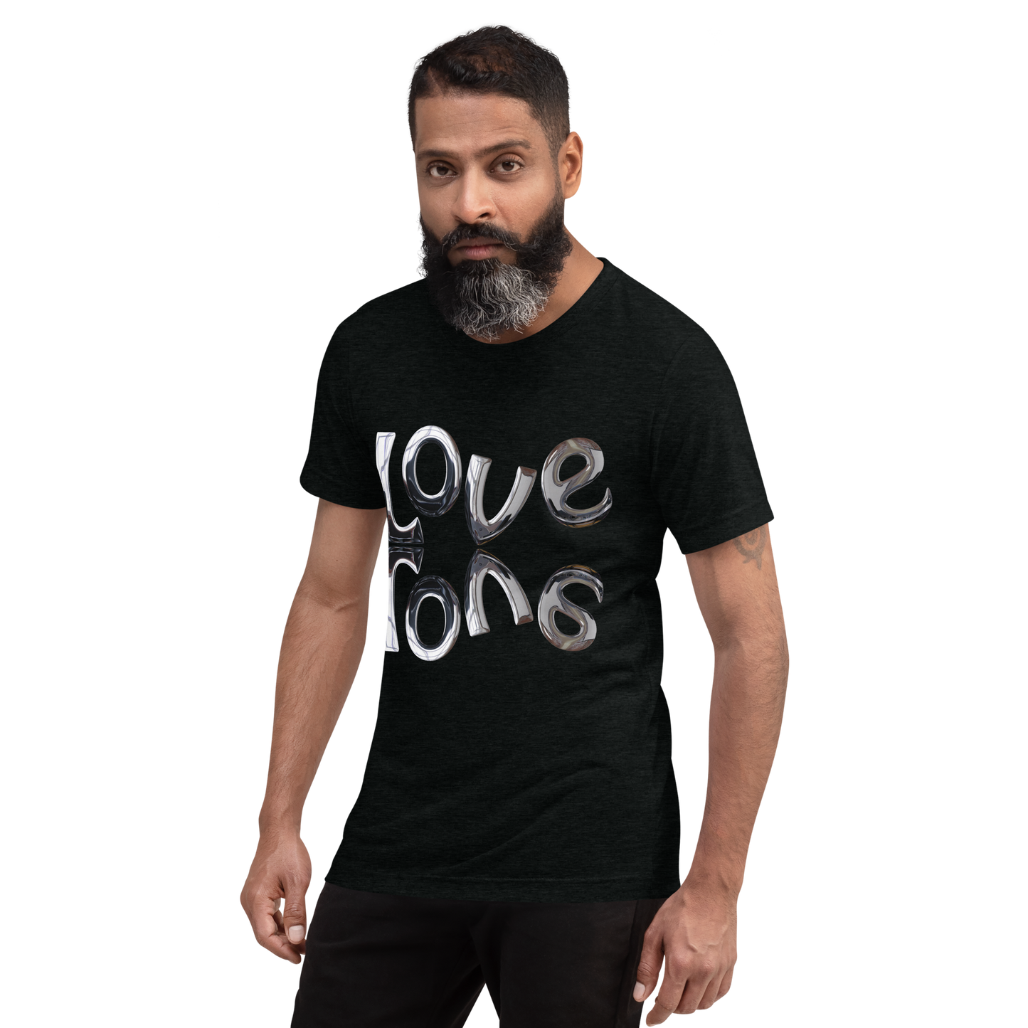 "REFLECTION OF LOVE" Unisex Tri-blend T-shirt