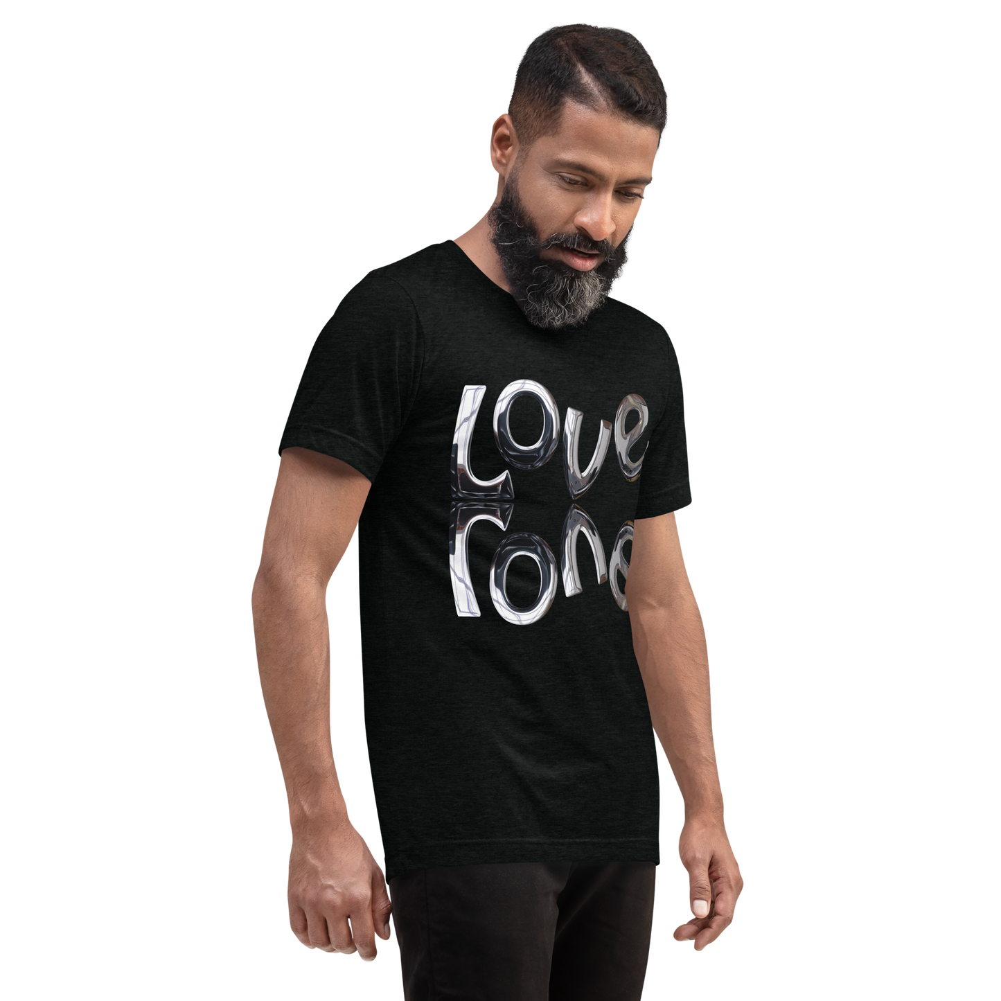 "REFLECTION OF LOVE" Unisex Tri-blend T-shirt