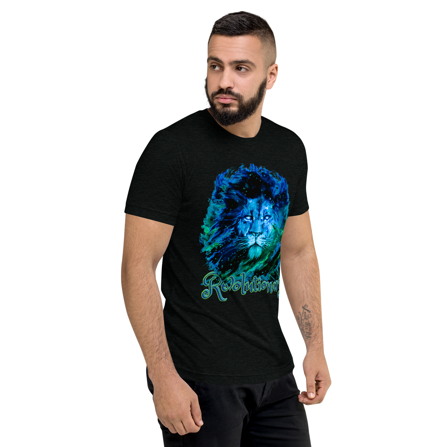 "MIDNIGHT BEAST" Tri-blend T-shirt