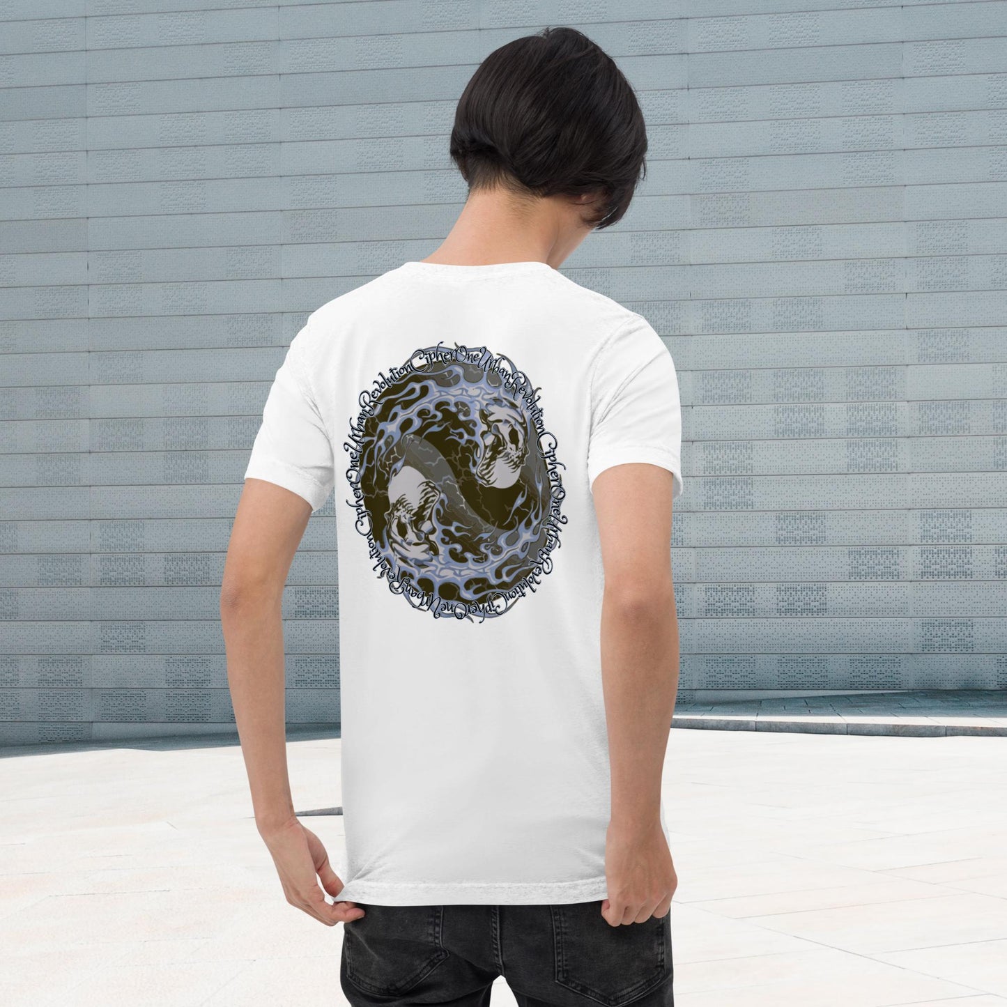 "POLAR DRAGON" Unisex Tri-blend T-shirt