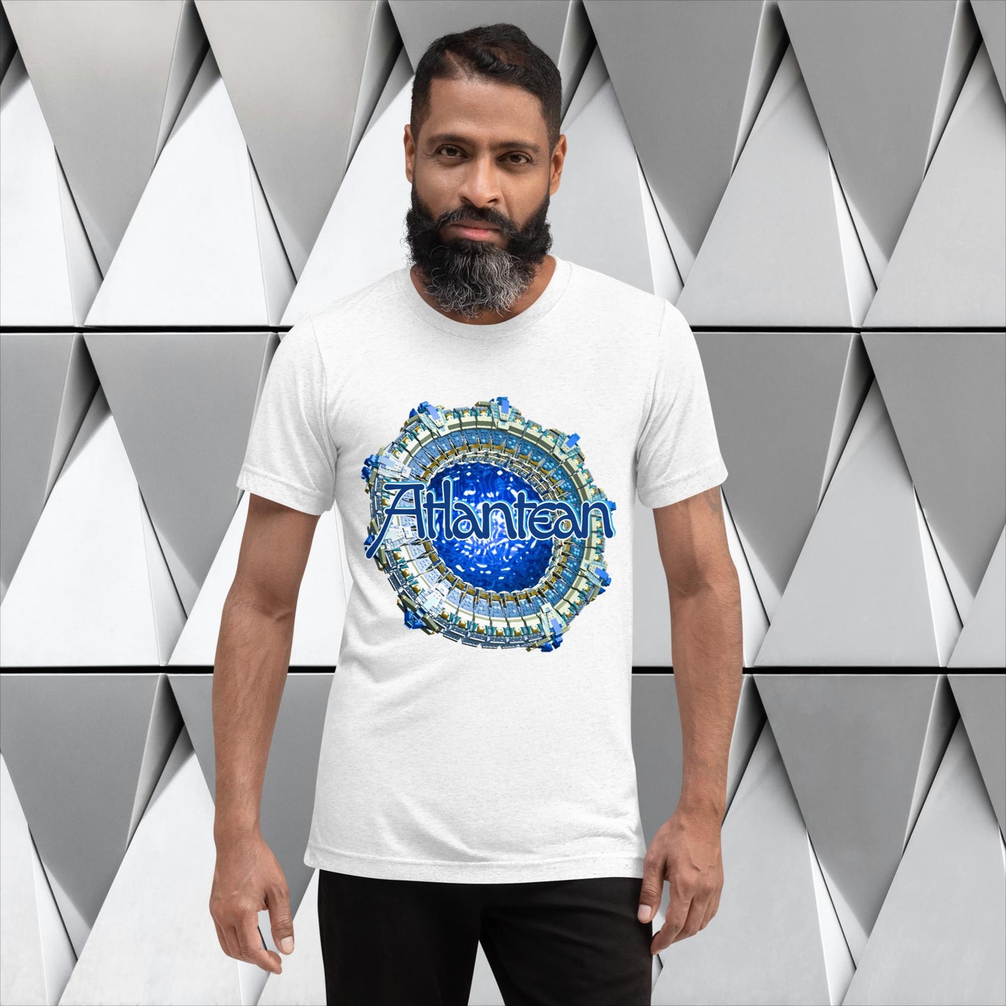 "ATLANTEAN" Unisex Tri-blend T-shirt