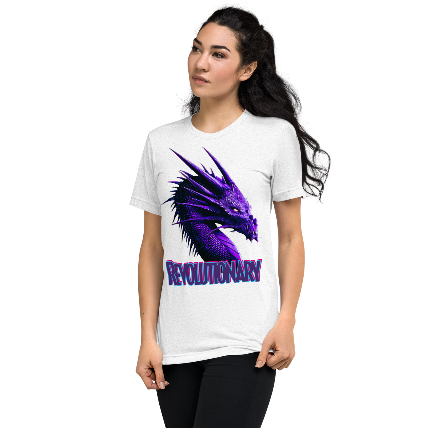 "PURPLE FIRE" Unisex Tri-blend T-shirt