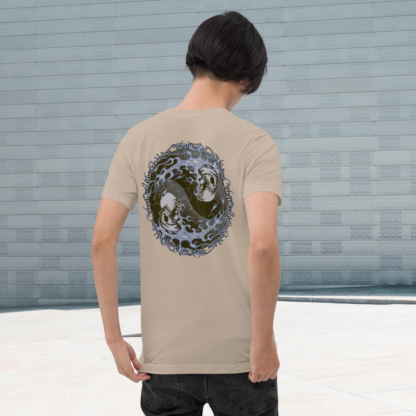 "POLAR DRAGON" Unisex Tri-blend T-shirt