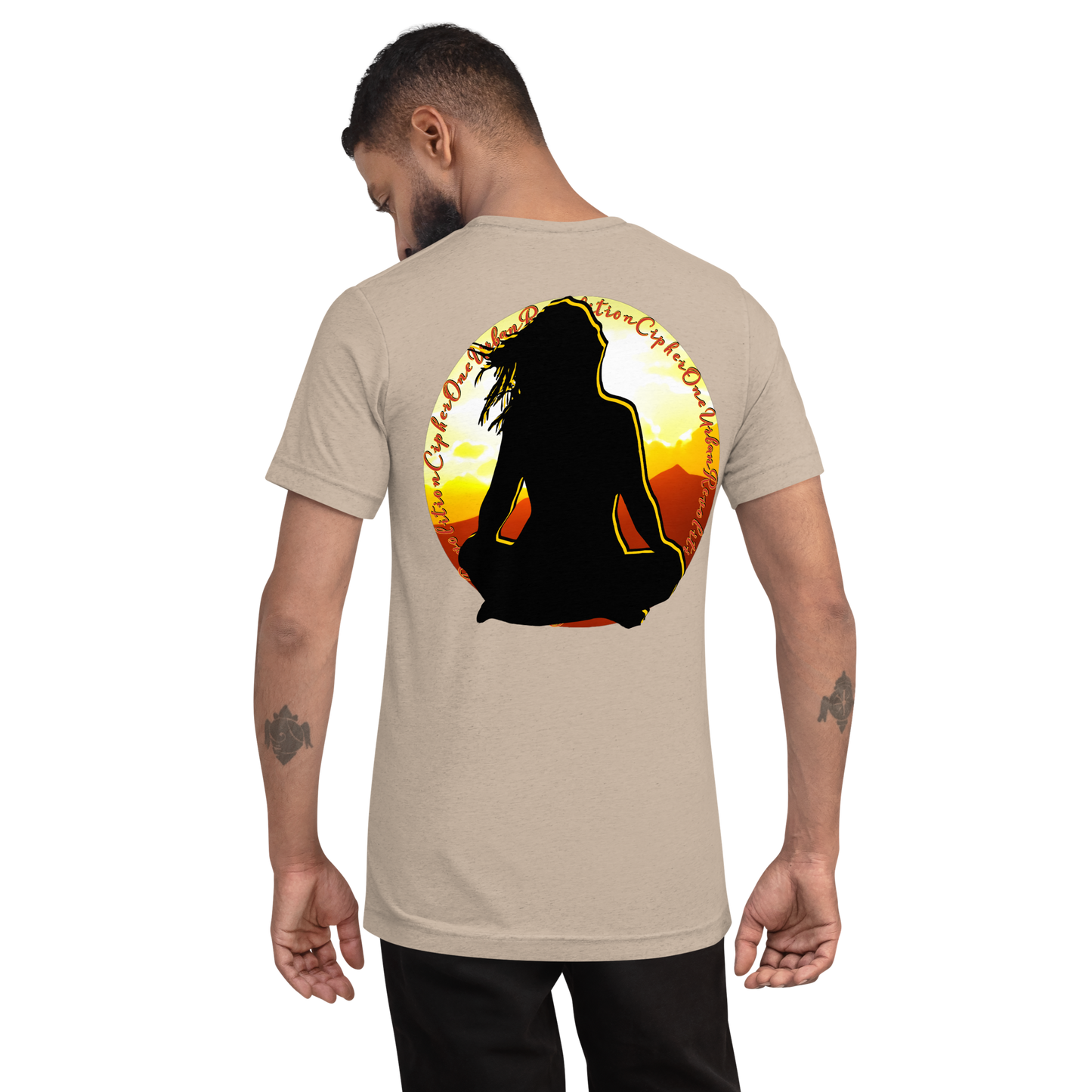 "SOLAR FLARES" Unisex Tri-blend T-shirt