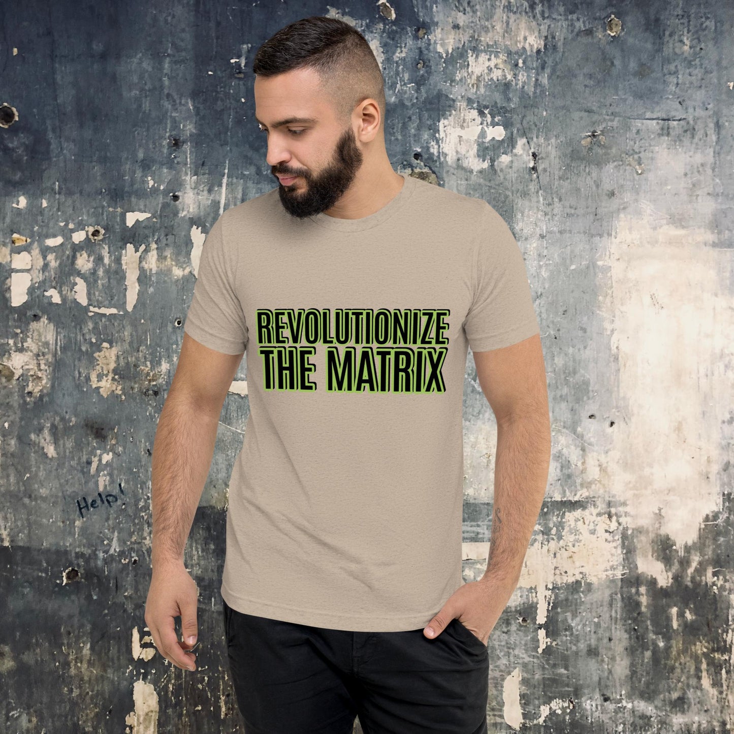 "THE MATRIX" Unisex Tri-blend T-shirt