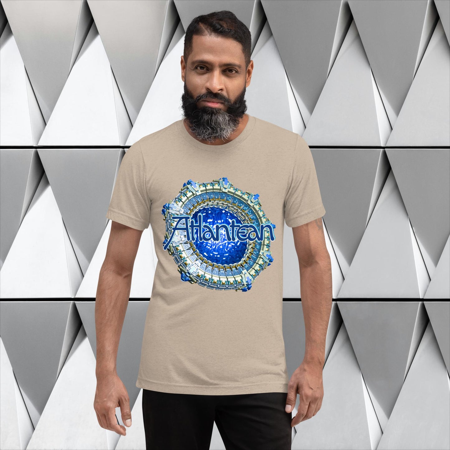 "ATLANTEAN" Unisex Tri-blend T-shirt