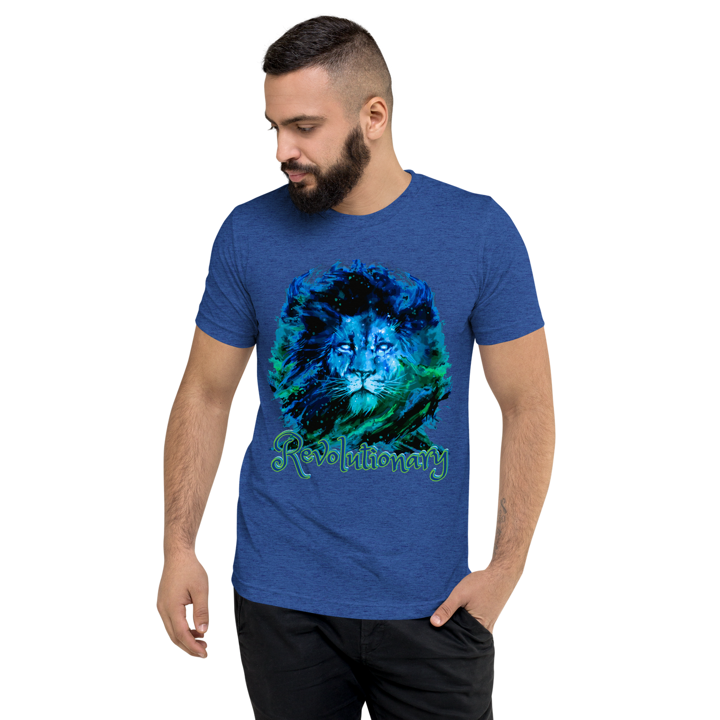 "MIDNIGHT BEAST" Tri-blend T-shirt