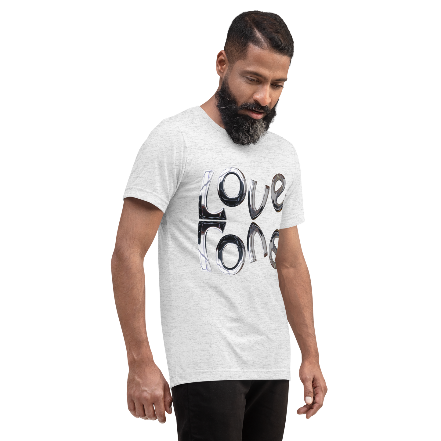 "REFLECTION OF LOVE" Unisex Tri-blend T-shirt