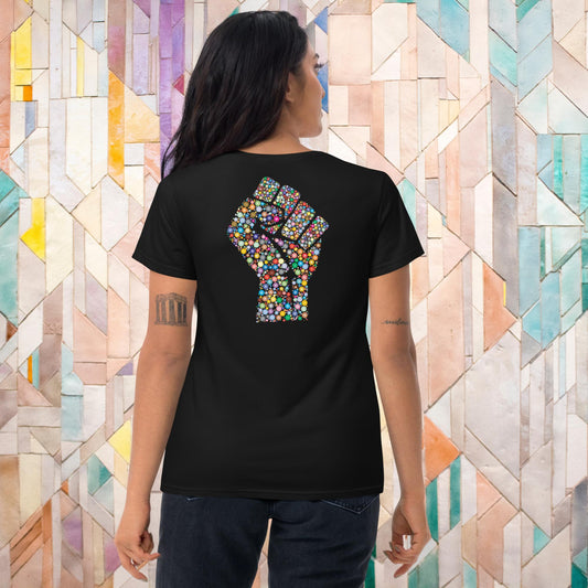 "SACRED LOTUS" Women's Short Sleeve T-shirt