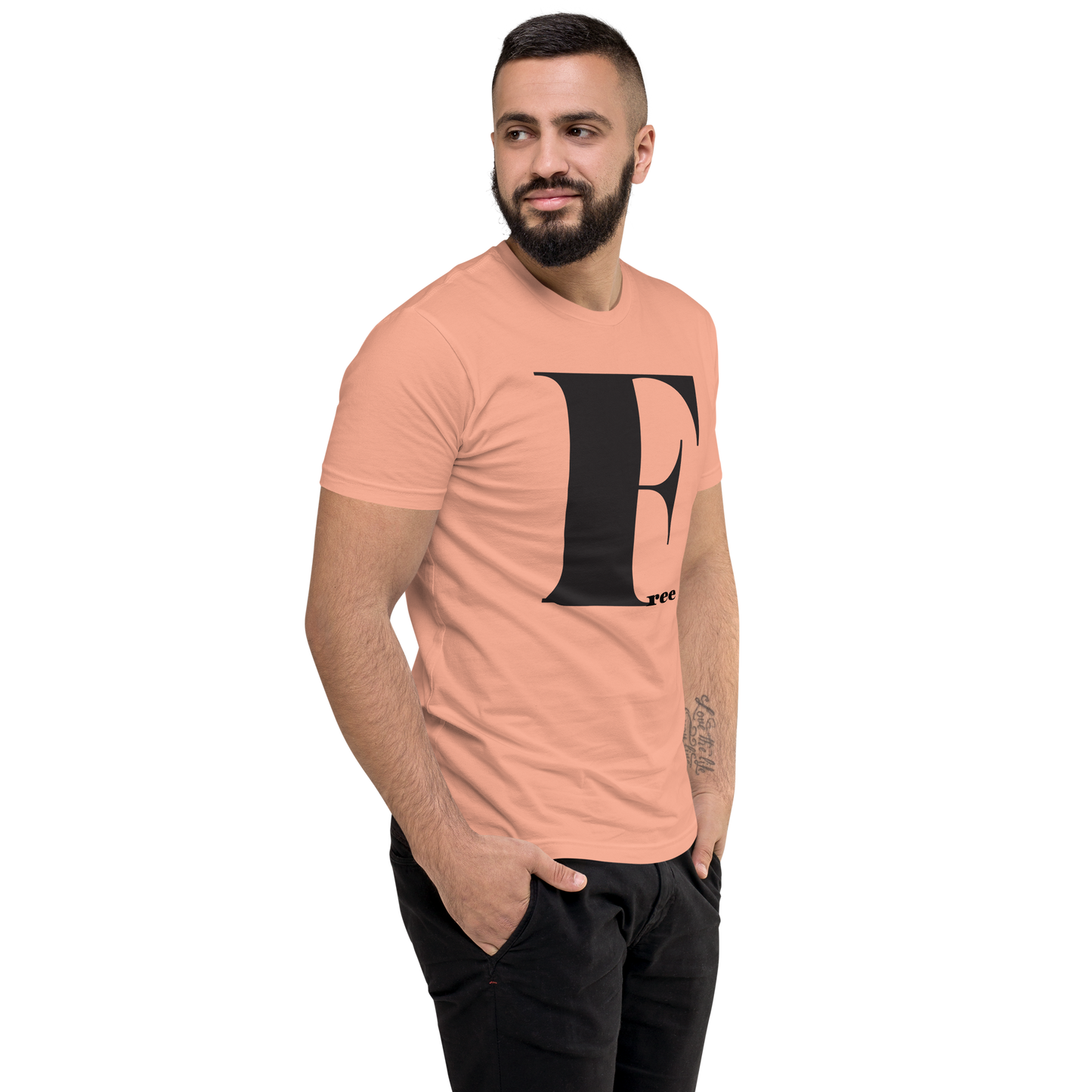 "FREE" Men's Fitted T-Shirt