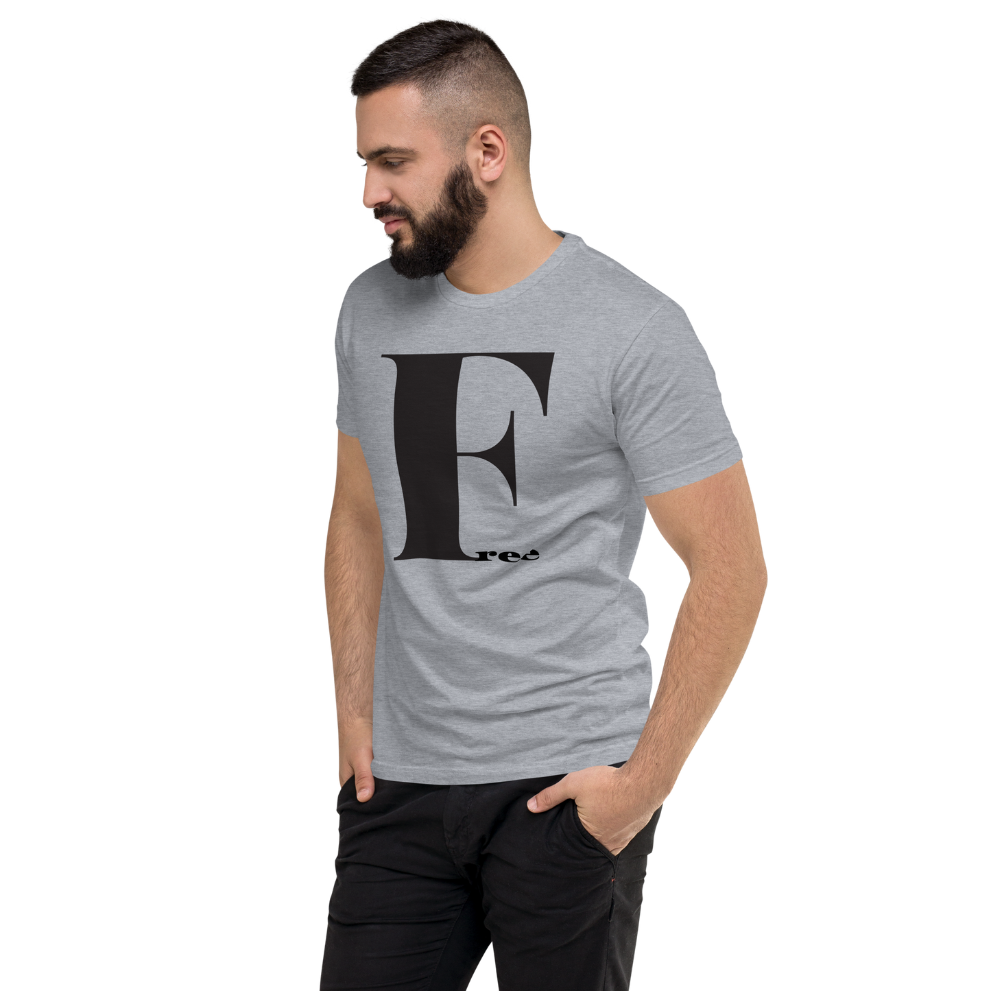 "FREE" Men's Fitted T-Shirt