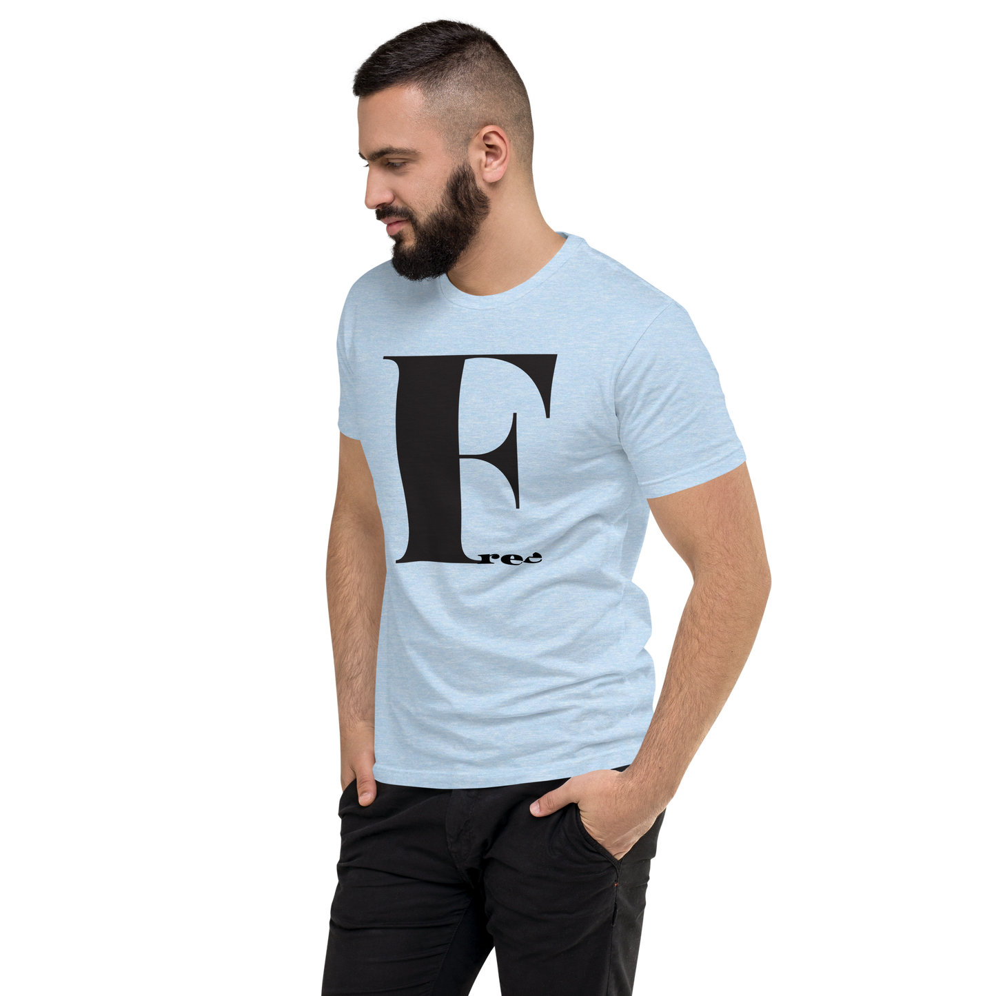 "FREE" Men's Fitted T-Shirt