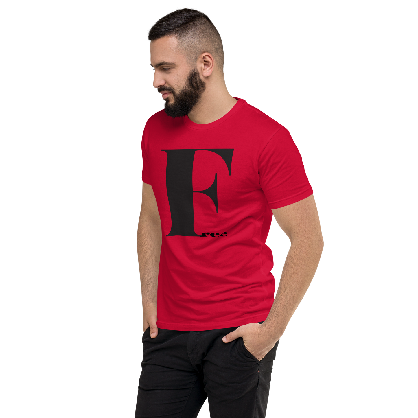 "FREE" Men's Fitted T-Shirt