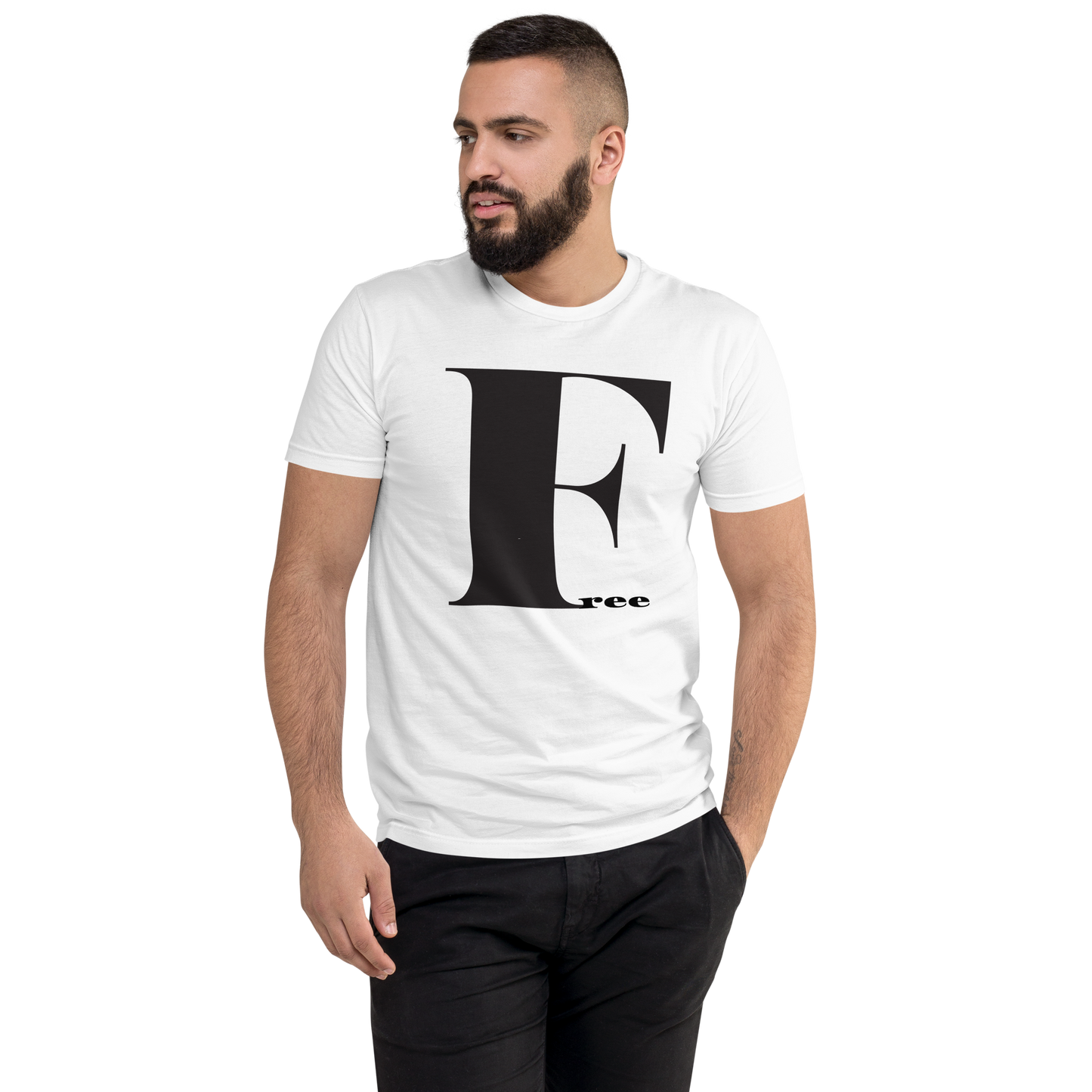 "FREE" Men's Fitted T-Shirt