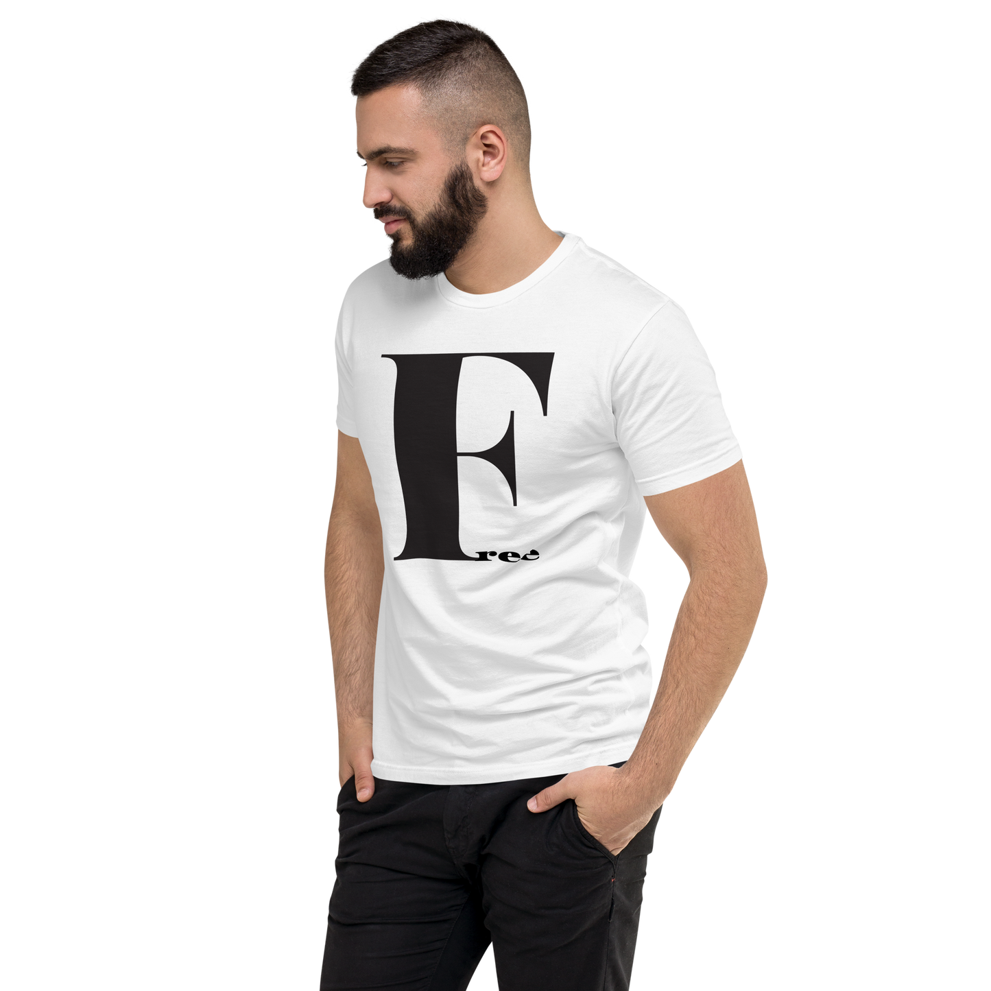 "FREE" Men's Fitted T-Shirt