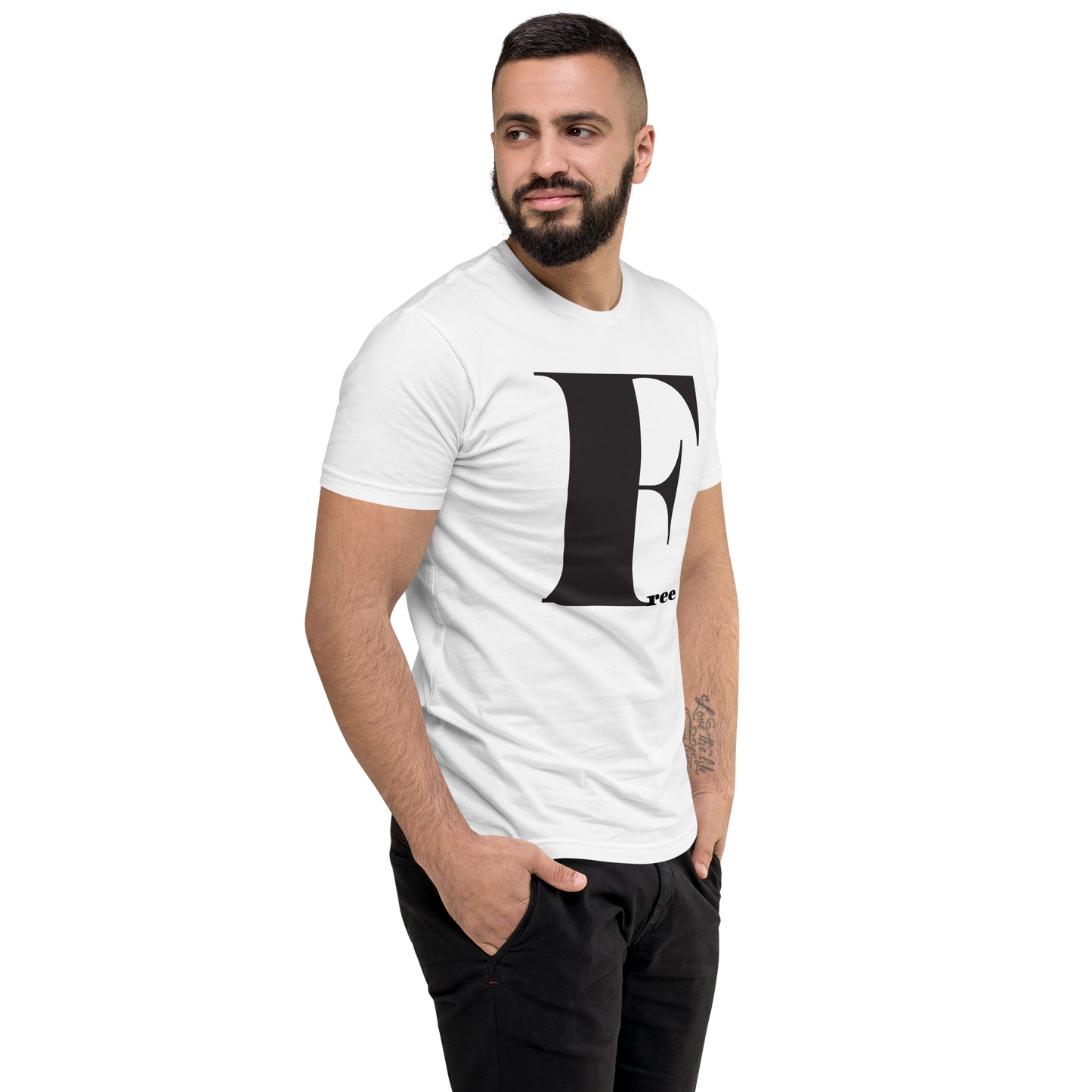 "FREE" Men's Fitted T-Shirt