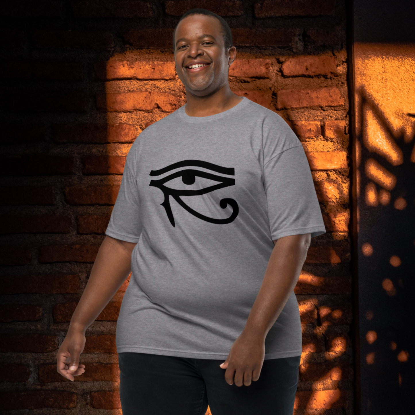 "EYE OF HORUS" Men’s Premium Heavyweight Tee