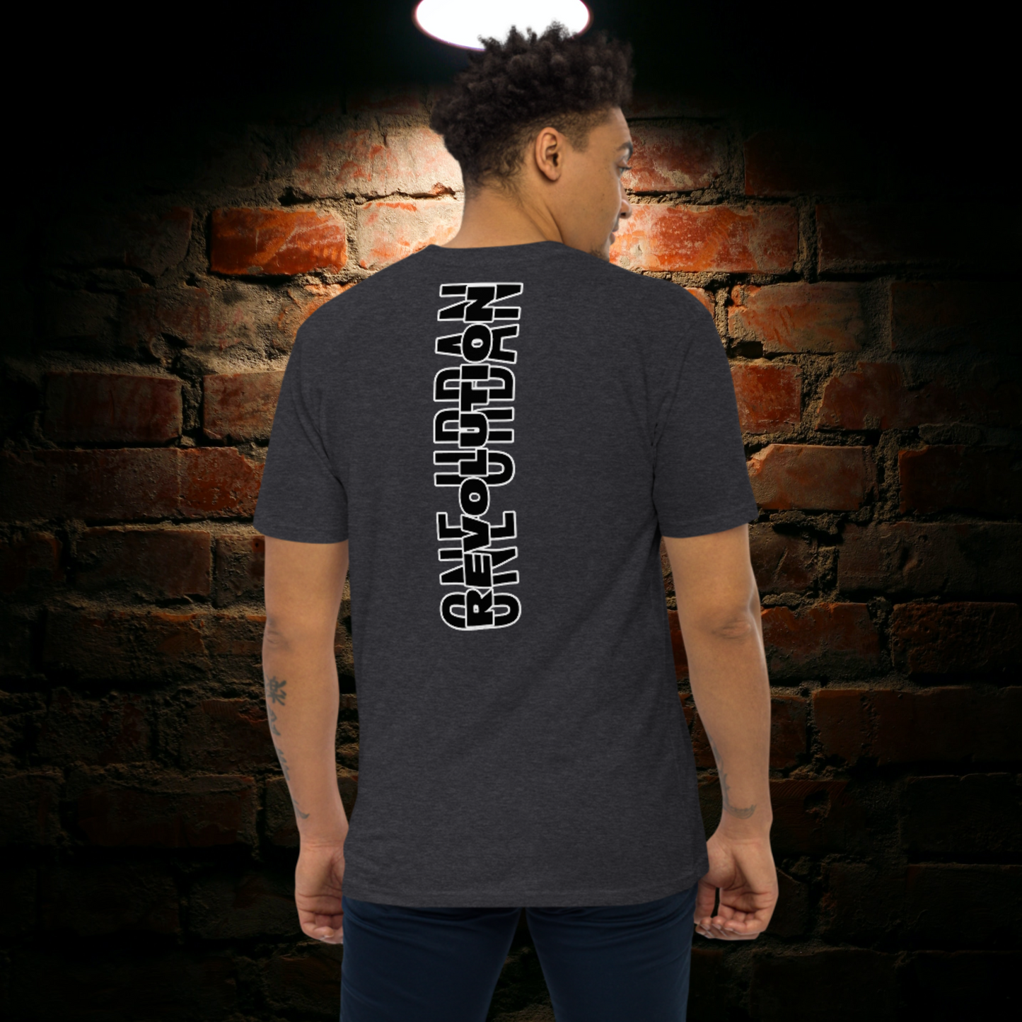 "BLACK WALL STREET" Men’s Premium Heavyweight Tee