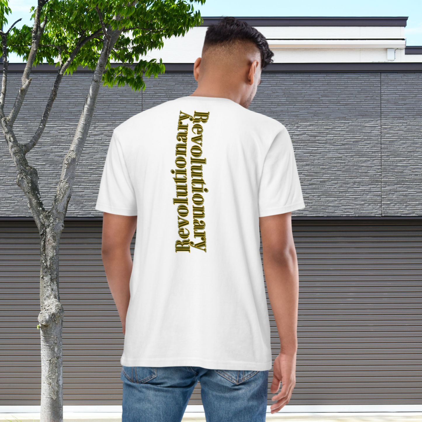 "OUR" Men’s Premium Heavyweight Tee (Solar Theme)