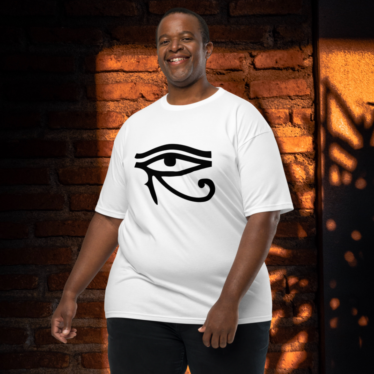 "EYE OF HORUS" Men’s Premium Heavyweight Tee