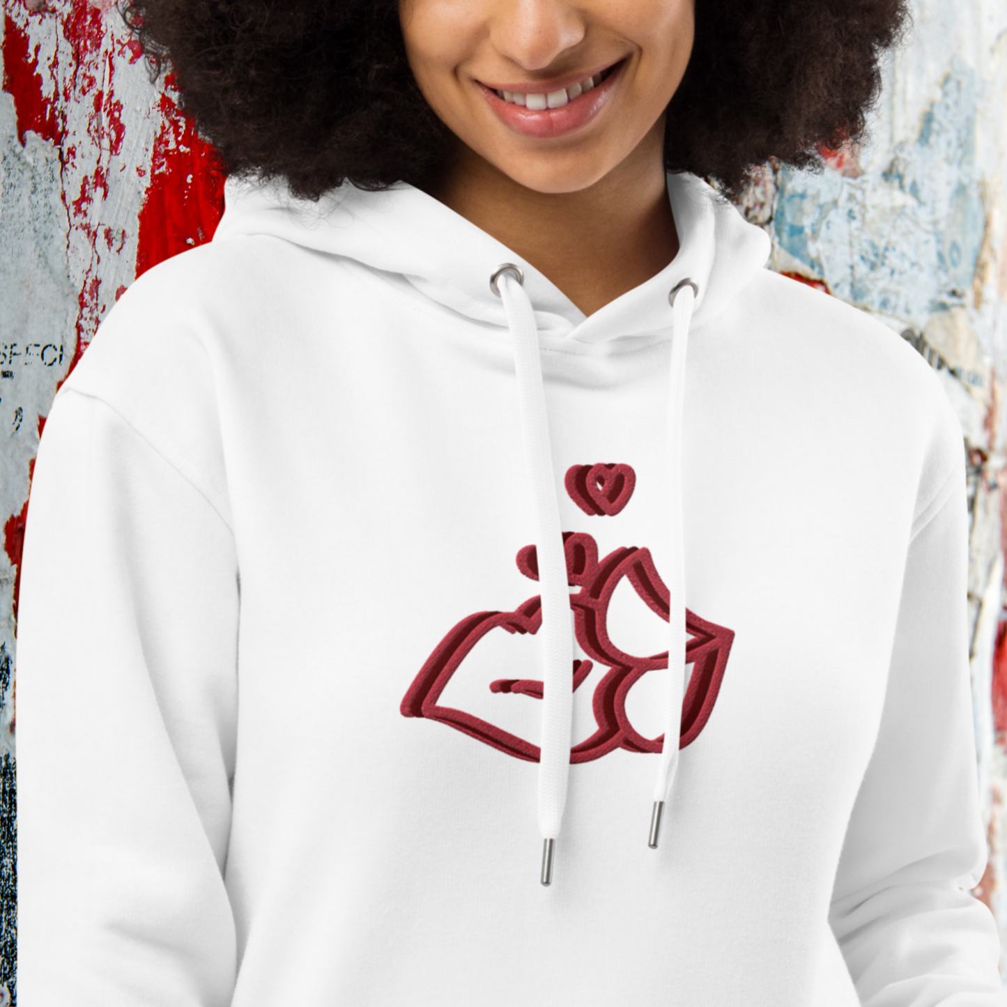 "KISS" Premium Embroidered Eco Hoodie