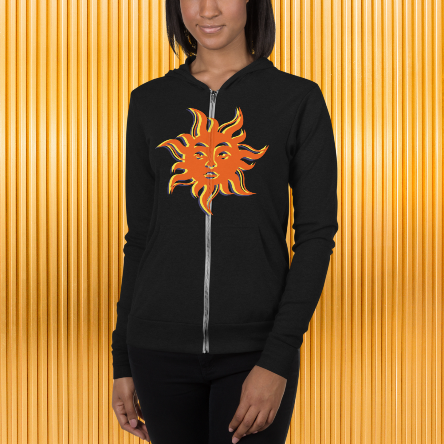 "CELESTIAL" Unisex Lightweight Zip Hoodie