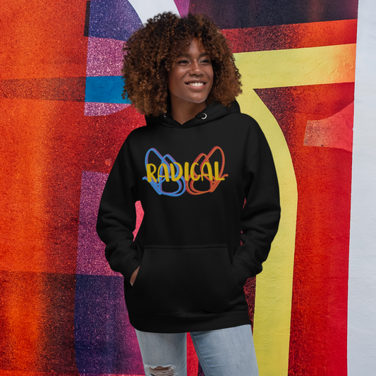 "RADICAL" Unisex Embroidered Hoodie