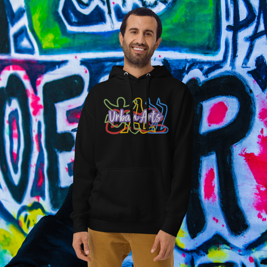 "URBAN ARTS" Unisex Embroidered Hoodie