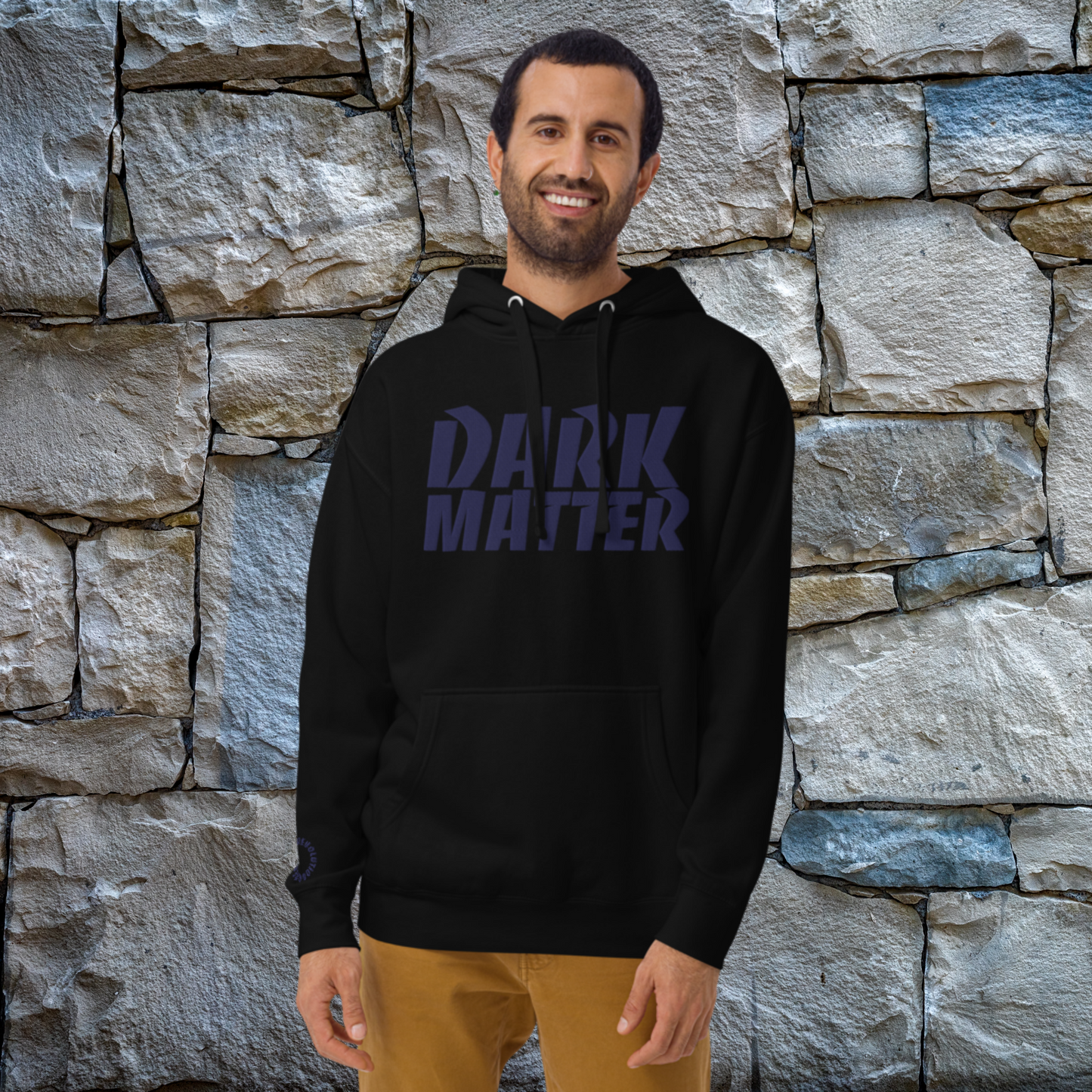 "DARK MATTER" Unisex Embroidered Hoodie