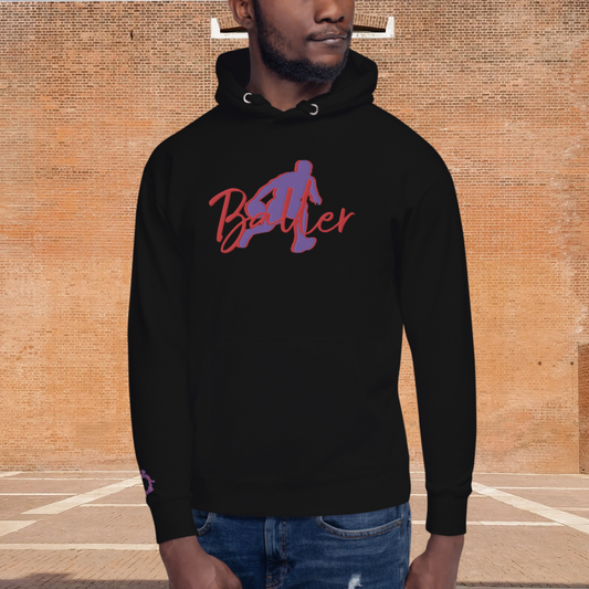 "BALLER" Unisex Embroidered Hoodie