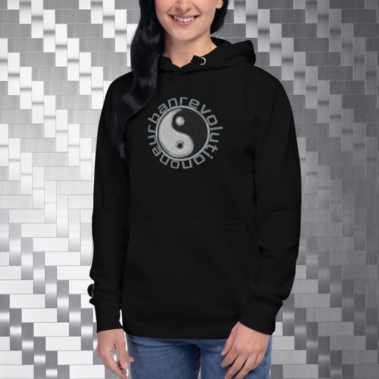 "OUR YIN AND YANG" Unisex Embroidered Hoodie