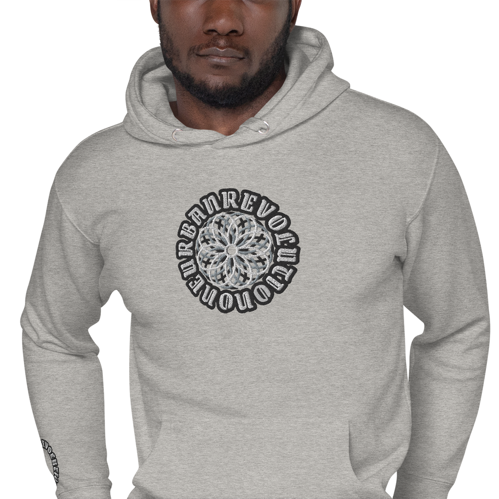 "SEED" Unisex Embroidered Hoodie (Concrete Theme)