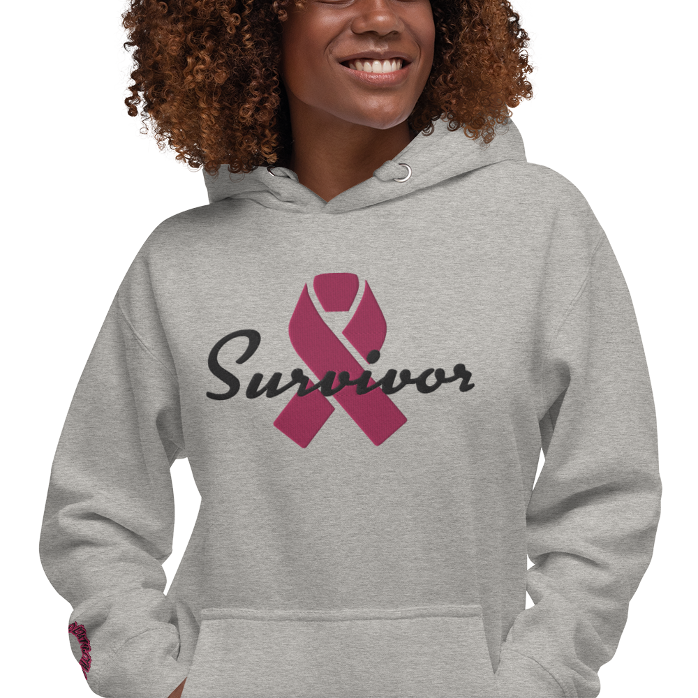 "SURVIVOR" Unisex Embroidered Hoodie