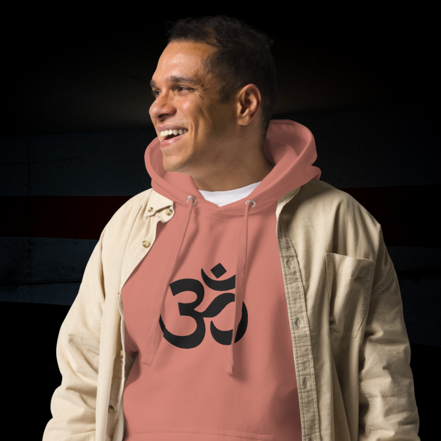 "AUM/OM" Unisex Embroidered Hoodie