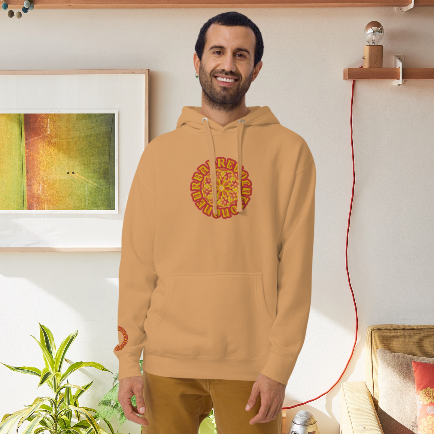 "SEED" Unisex Embroidered Hoodie (Warm Theme)