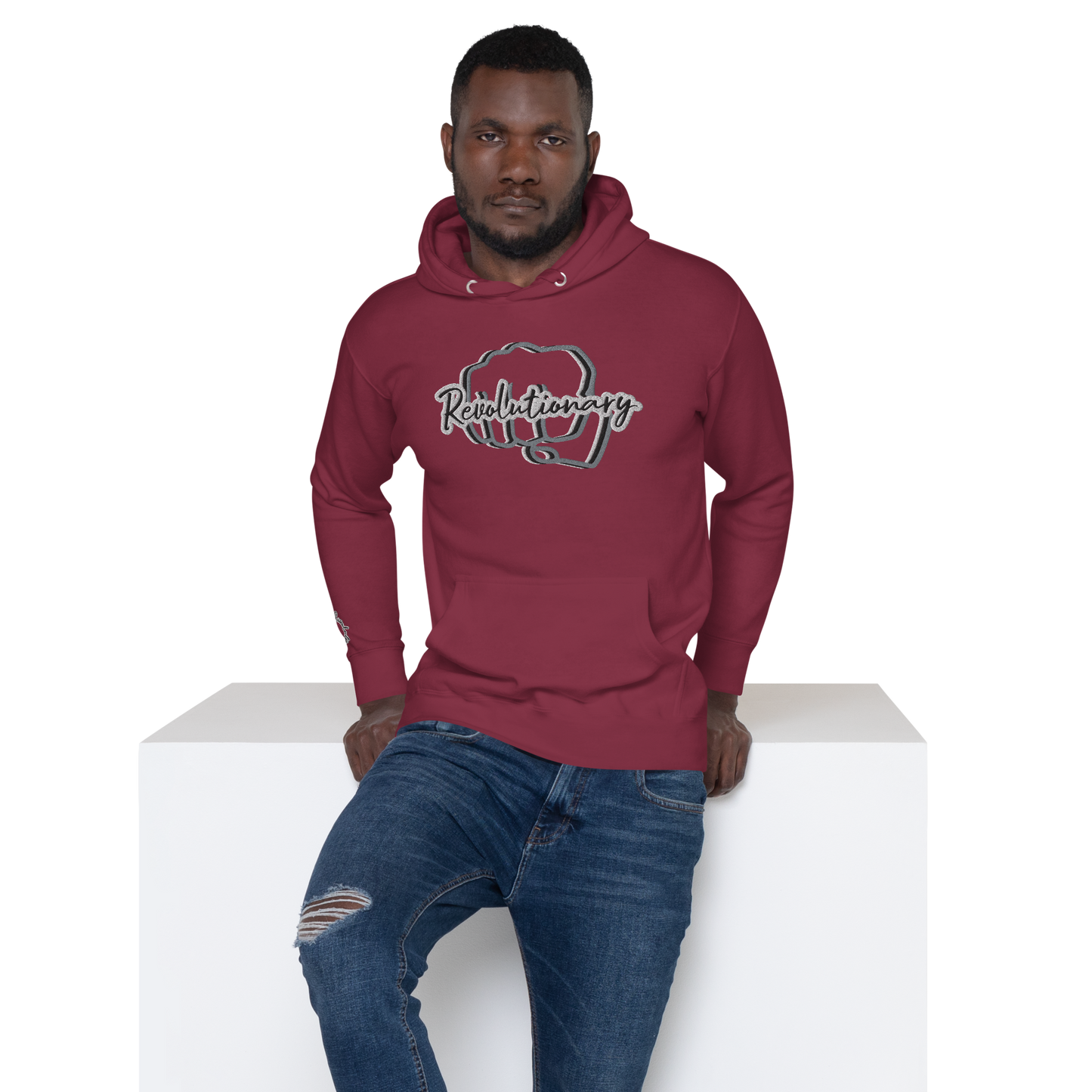 "REVOLUTIONARY DAP" Unisex Embroidered Hoodie