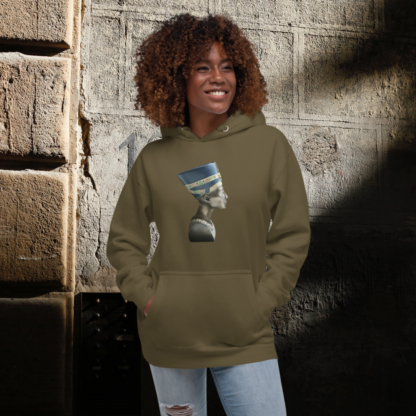 "QUEEN NEFERTITI" Unisex Hoodie