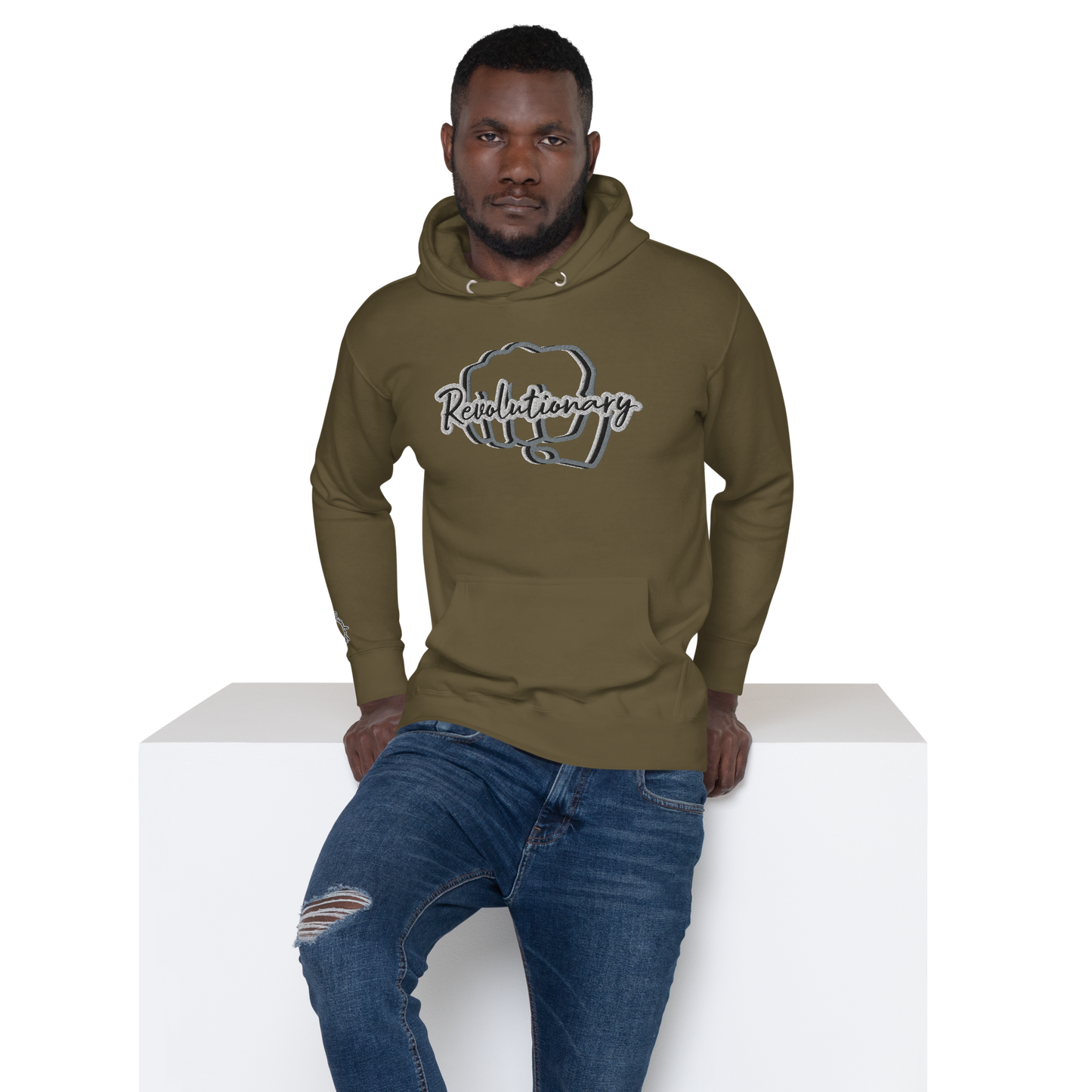 "REVOLUTIONARY DAP" Unisex Embroidered Hoodie