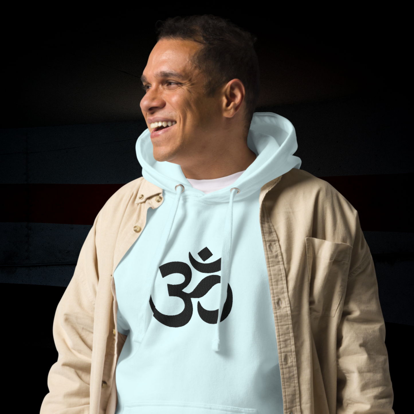 "AUM/OM" Unisex Embroidered Hoodie