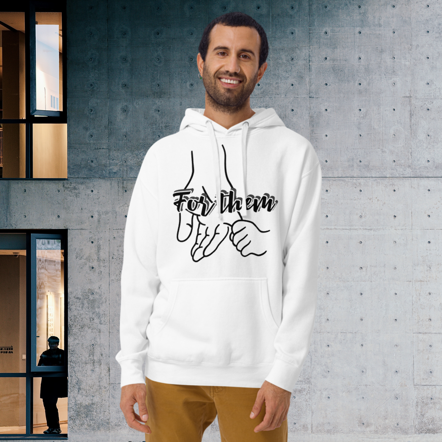 "FOR THEM" Unisex Classic Hoodie