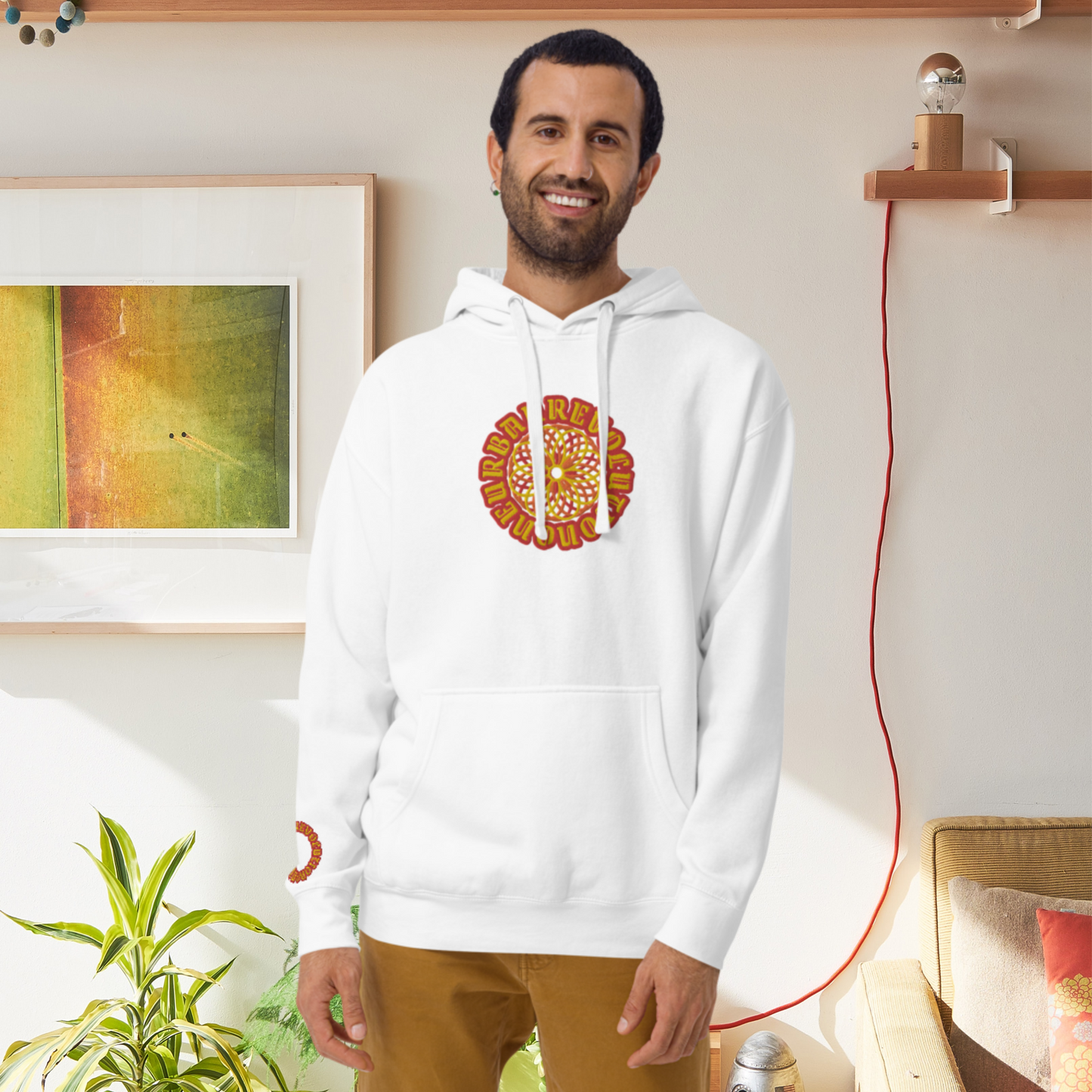 "SEED" Unisex Embroidered Hoodie (Warm Theme)