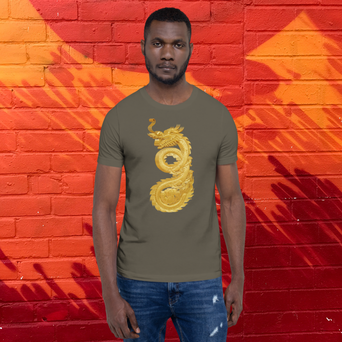 "GOLDEN DRAGON" Unisex T-shirt