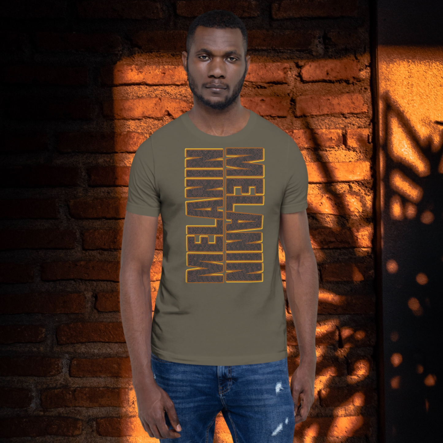 "SACRED MELANIN" Unisex T-shirt