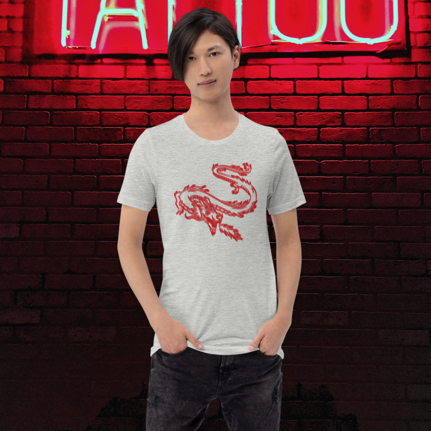 "RED DRAGON" Unisex T-shirt